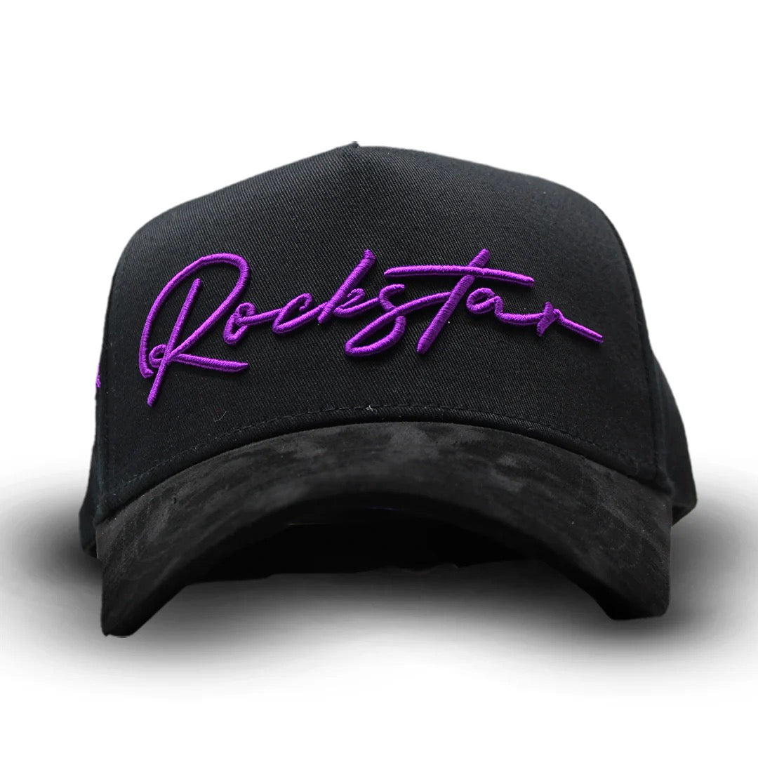 JJ HATS ROCKSTAR TOTAL BLACK X PURPLE BUNDLE