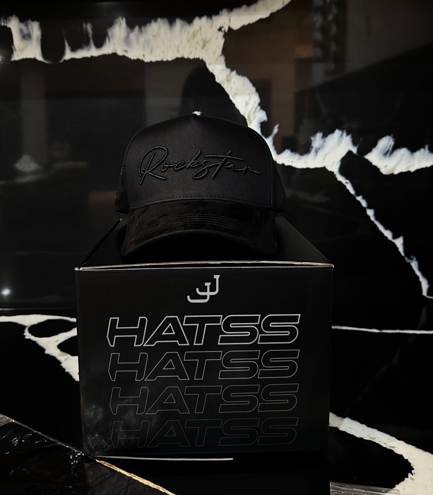 JJ Hats Rockstar Total Black